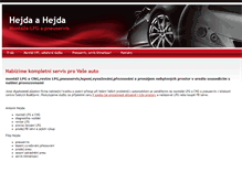 Tablet Screenshot of hejda-hejda.cz